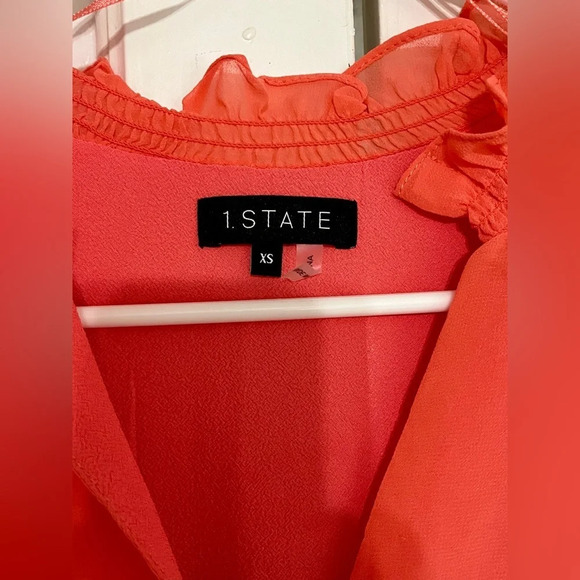 1.STATE Wildlfower Bouquet High/Low Dress - Picture 3 of 5